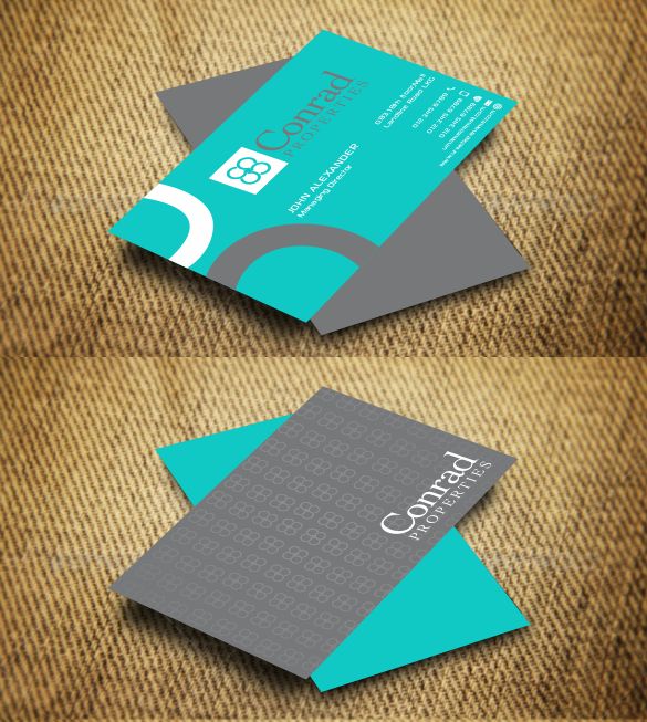 Business Card Design by AwsomeD for Conrad Properties | Design #4336196