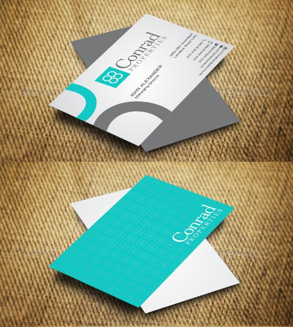 Business Card Design by AwsomeD for Conrad Properties | Design #4336197
