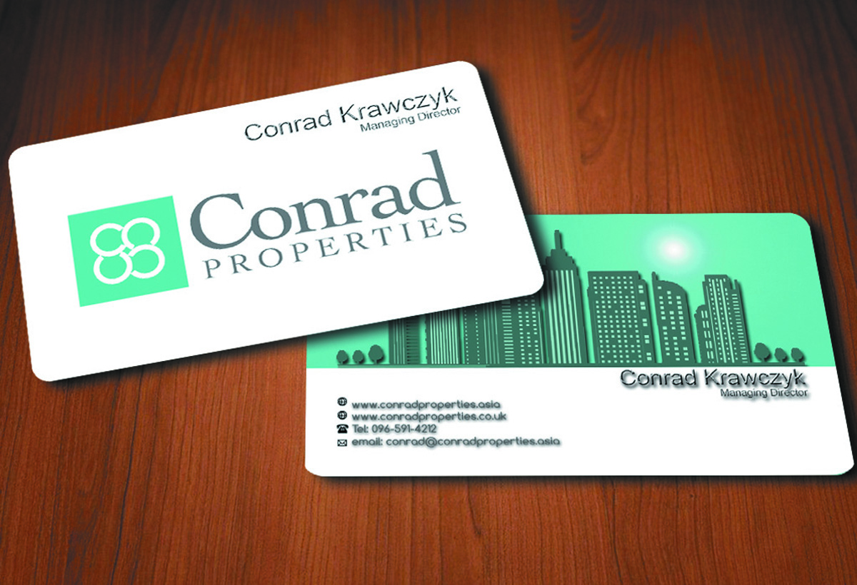 Business Card Design by qabeelqasim for Conrad Properties | Design #4348624