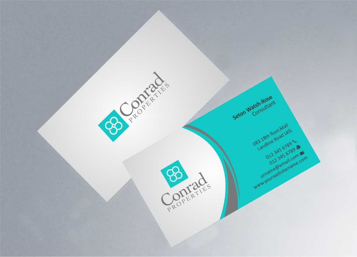 Design de Carte de Visite par szabist pour Conrad Properties | Design #4331790
