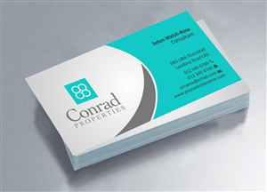 Business Card Design by szabist for Conrad Properties | Design: #4331794