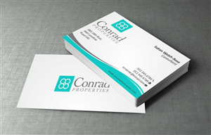 Business Card Design by szabist for Conrad Properties | Design: #4331798