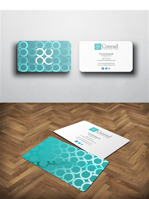 Business Card Design by Sarah Mathews for Conrad Properties | Design: #4339871