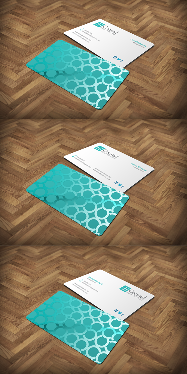 Design de Carte de Visite par Sarah Mathews pour Conrad Properties | Design #4364613