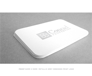 Business Card Design by rundrhumos for Conrad Properties | Design: #4357939