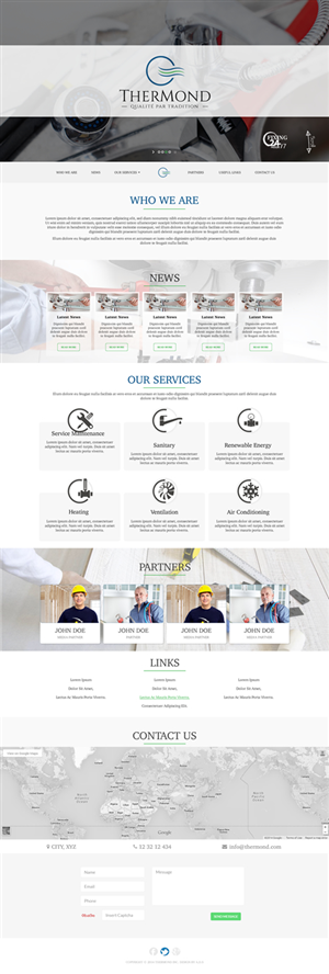 Web Design by A.D.S for TherMond | Design: #4421919