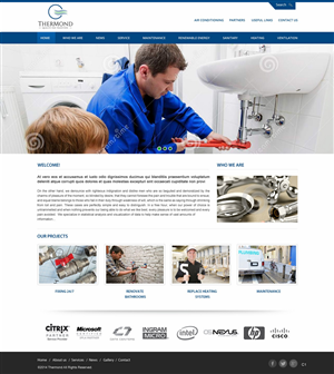 Web Design by pb for TherMond | Design: #4356454