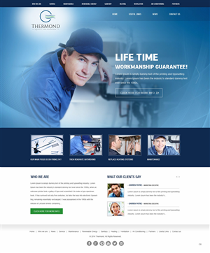 Web Design by pb for TherMond | Design: #4356459