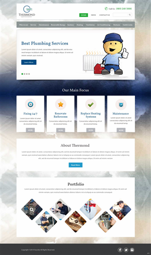 Web Design by pb for TherMond | Design: #4356499