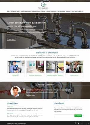 Web Design by pb for TherMond | Design: #4363103