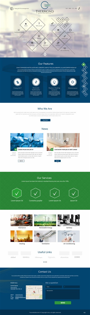 Web Design by pb for TherMond | Design: #4382062
