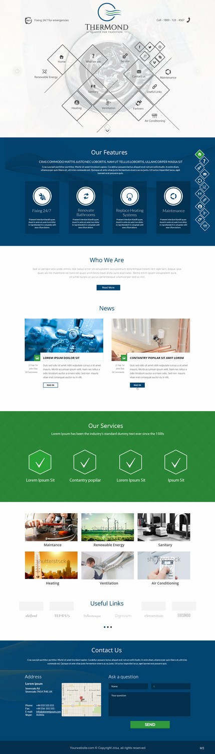 Web Design par pb pour TherMond | Design #4382065