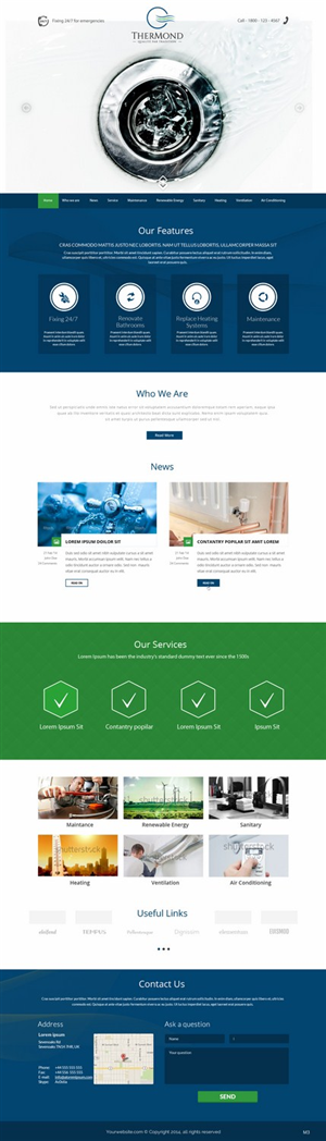 Web Design by pb for TherMond | Design: #4405576