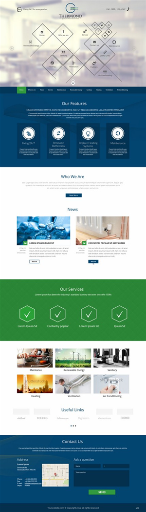 Web Design by pb for TherMond | Design: #4411031