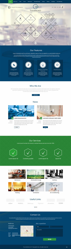 Web Design by pb for TherMond | Design: #4411032