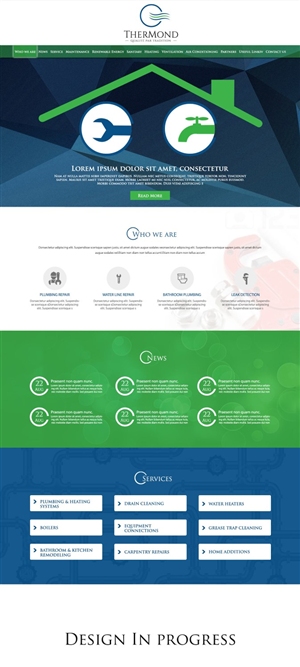 Web Design by TechWise for TherMond | Design: #4353633