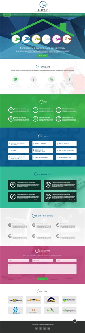 Web Design by TechWise for TherMond | Design: #4384503