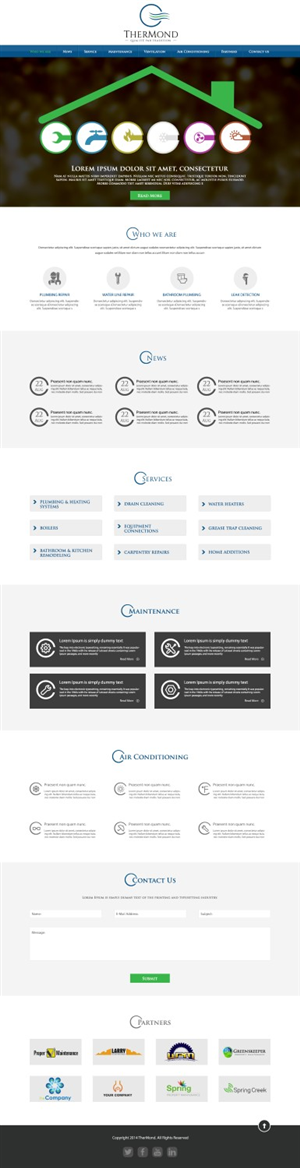 Web Design by TechWise for TherMond | Design: #4384504