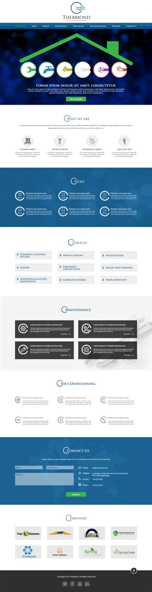 Web Design by TechWise for TherMond | Design: #4422221