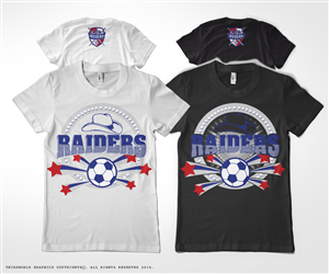 High School Soccer T-shirt | T-shirt Design by Aurelio III