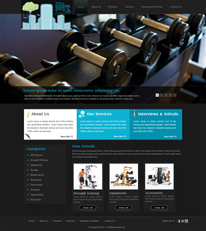 Wordpress Design by webxvision for this project | Design: #1256509
