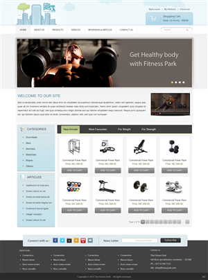Wordpress Design by pb for this project | Design: #1241221