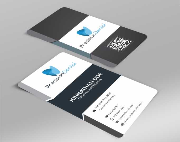 Business Card Design by AwsomeD for Precision Dental | Design #4331302