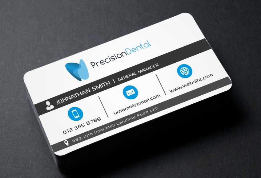 Business Card Design by AwsomeD for Precision Dental | Design #4331305