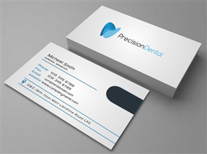 Business Card Design by AwsomeD for Precision Dental | Design: #4331307