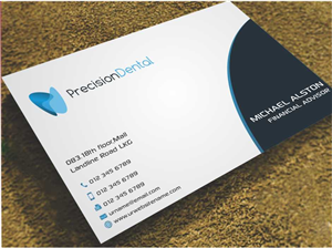 Business Card Design by AwsomeD for Precision Dental | Design: #4331313