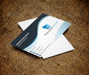 Business Card Design by AwsomeD for Precision Dental | Design: #4331315