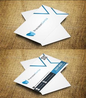 Business Card Design by AwsomeD for Precision Dental | Design: #4331317