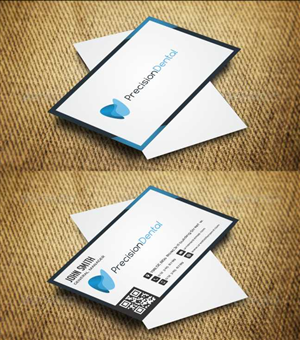 Business Card Design by AwsomeD for Precision Dental | Design: #4331318