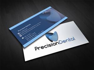 Business Card Design by qabeelqasim for Precision Dental | Design #4334107