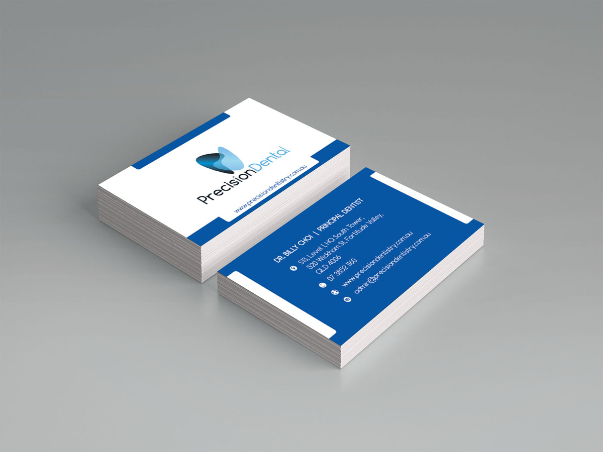 Business Card Design by colorcloud for Precision Dental | Design #4336360