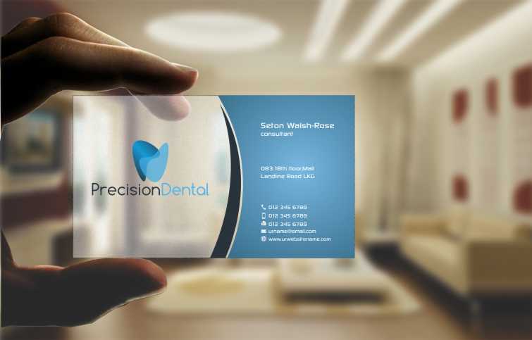Business Card Design by szabist for Precision Dental | Design #4331730