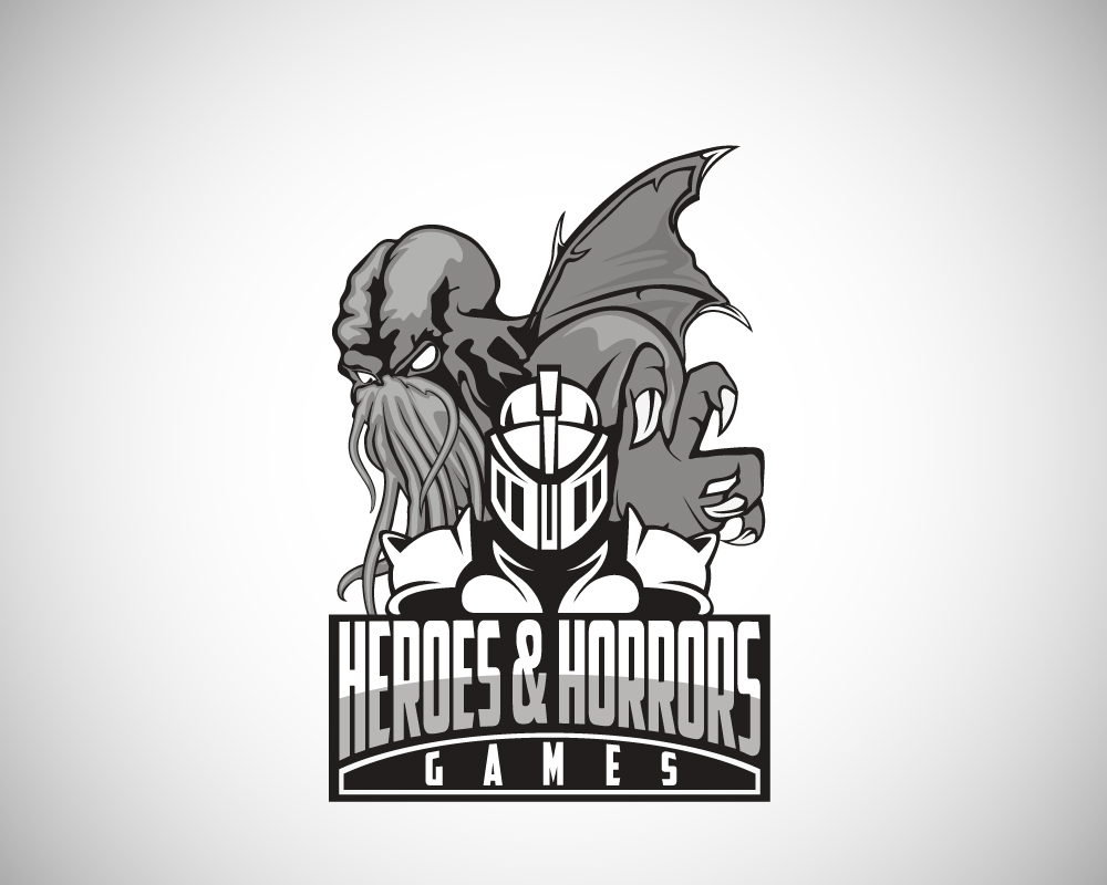 Logo Design by Pram Shaw for Heroes and Horrors Games, LLC | Design #4390284