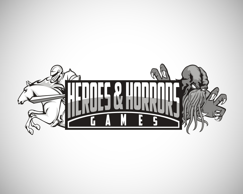 Logo Design by Pram Shaw for Heroes and Horrors Games, LLC | Design #4417750