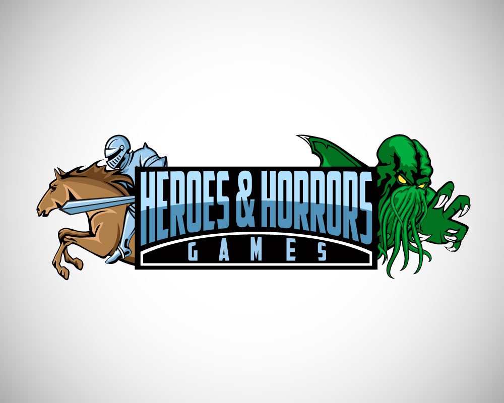 Diseño de Logo por Pram Shaw para Heroes and Horrors Games, LLC | Diseño #4423928