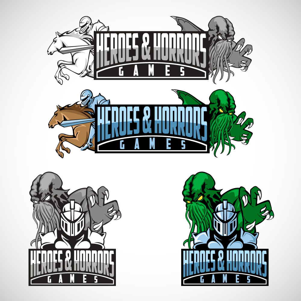 Logo-Design von Pram Shaw für Heroes and Horrors Games, LLC | Design #4430948