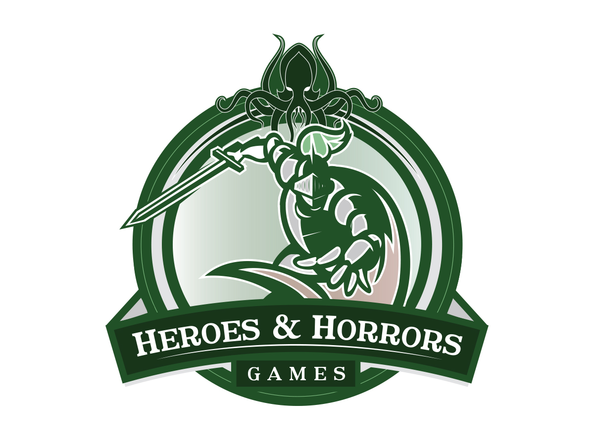 Logo Design by Cody Rostron for Heroes and Horrors Games, LLC | Design #4393463