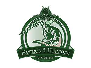 Logo Design by Cody Rostron for Heroes and Horrors Games, LLC | Design: #4393483