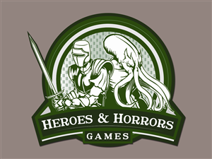 Logo Design by Cody Rostron for Heroes and Horrors Games, LLC | Design: #4402297