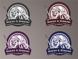 Logo Design by Cody Rostron for Heroes and Horrors Games, LLC | Design: #4402332
