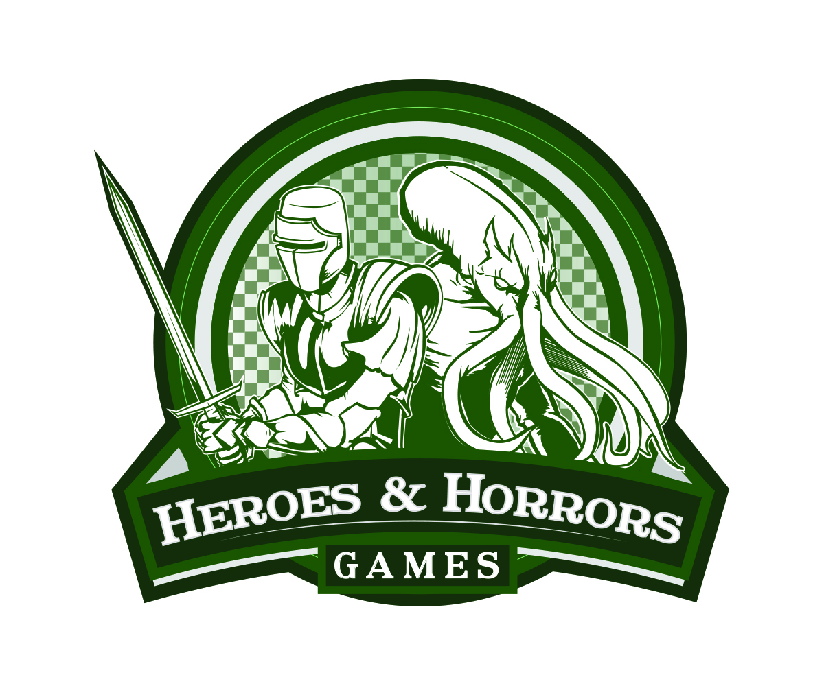 Logo Design by Cody Rostron for Heroes and Horrors Games, LLC | Design #4408227