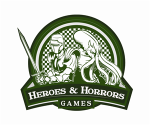 Logo Design by Cody Rostron for Heroes and Horrors Games, LLC | Design: #4408238