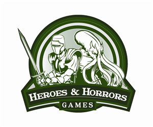 Logo Design by Cody Rostron for Heroes and Horrors Games, LLC | Design: #4408244