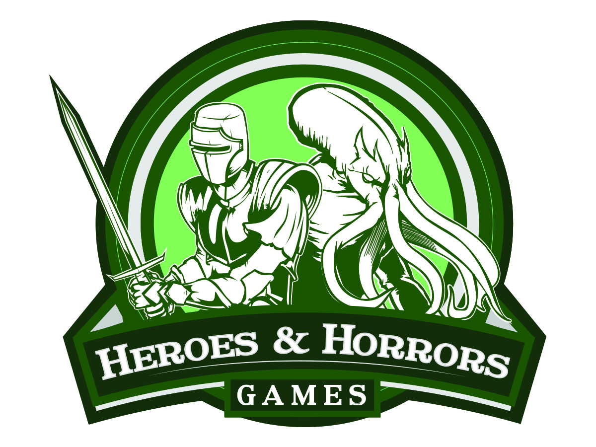 Logo Design by Cody Rostron for Heroes and Horrors Games, LLC | Design #4418113