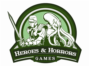 Logo Design by Cody Rostron for Heroes and Horrors Games, LLC | Design: #4418113