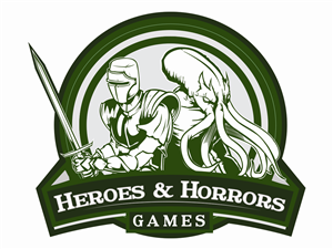 Logo Design by Cody Rostron for Heroes and Horrors Games, LLC | Design: #4418117